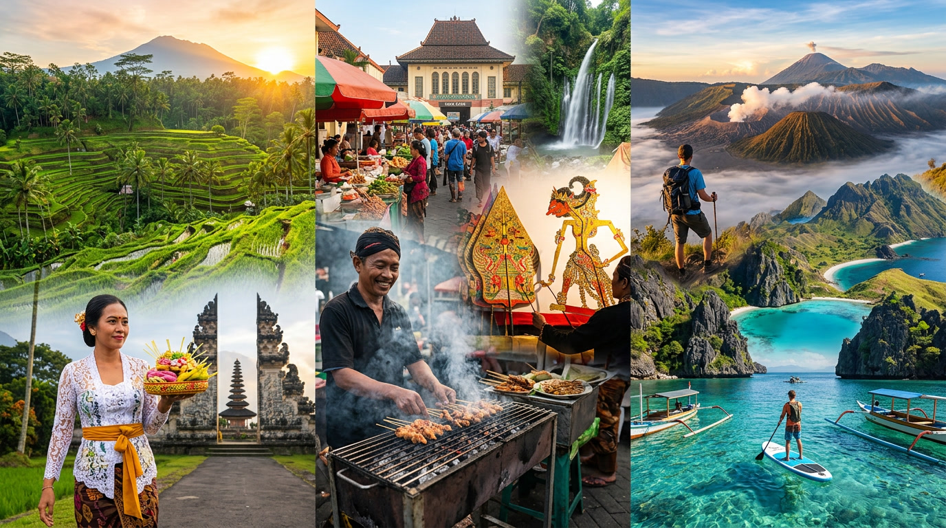 Jelajah Nusantaraku: Panduan Wisata Indonesia, Budaya Lokal, dan Kuliner Daerah