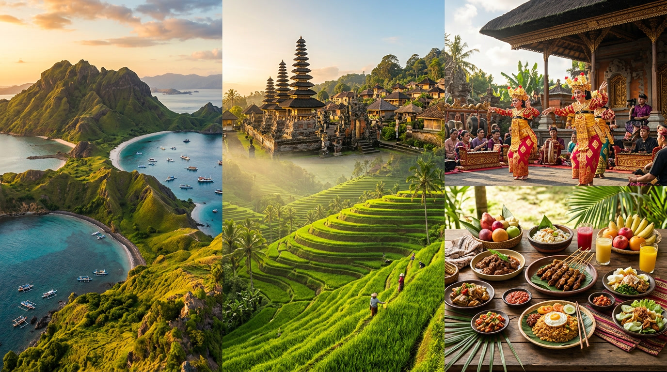 Pesona Nusantara: Menjelajahi Alam, Budaya dan Kuliner Indonesia